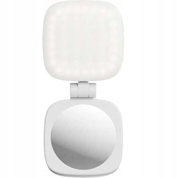 LED-lampe med speil - Magnetisk MagSafe Mobilbelysning