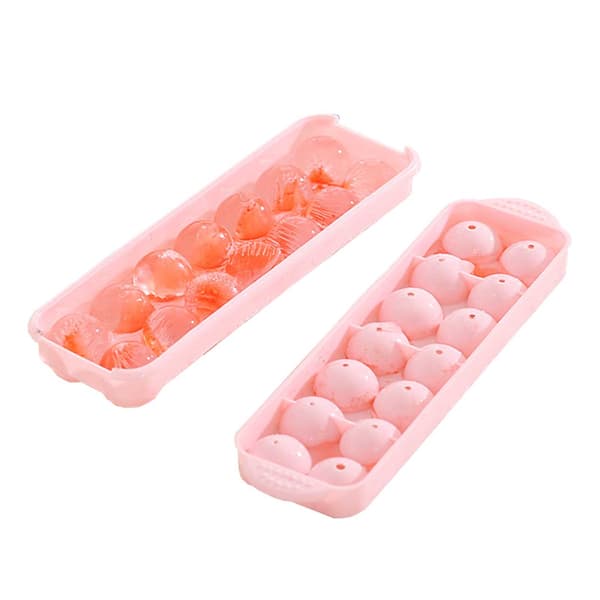 ISFORM TIL RUND ICUBER ICE-BALLS ICE CUBE Formulerer plastik flerfarvet