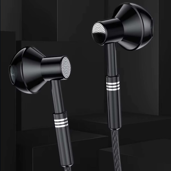 USB-C In-Ear Høretelefoner med Ledning DAC Sort sort