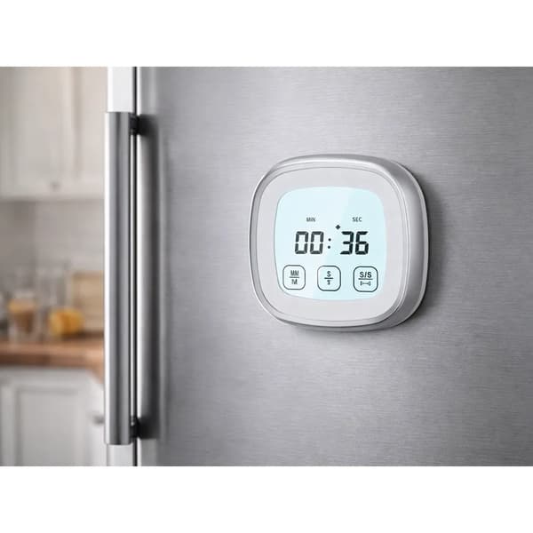 Digital Stektermometer med Probe – Kökstermometer med Touchdisplay Silver