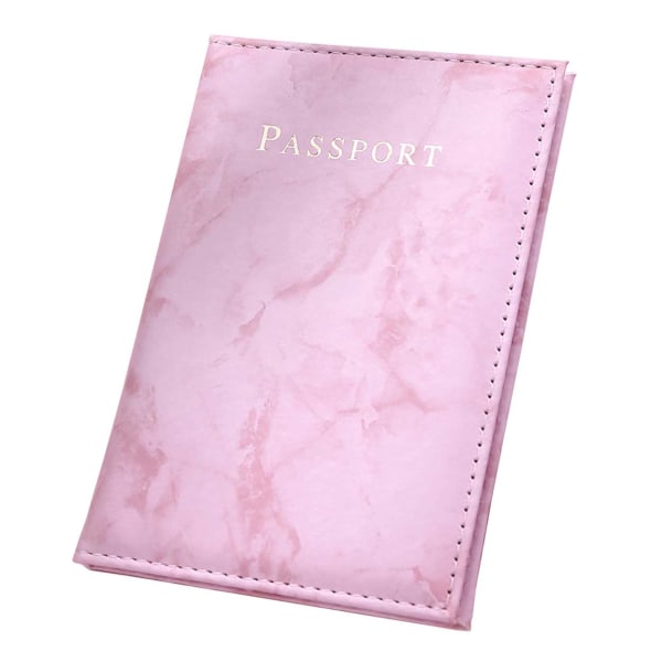 Passfodral Passhållare Rosa Marmor rosa