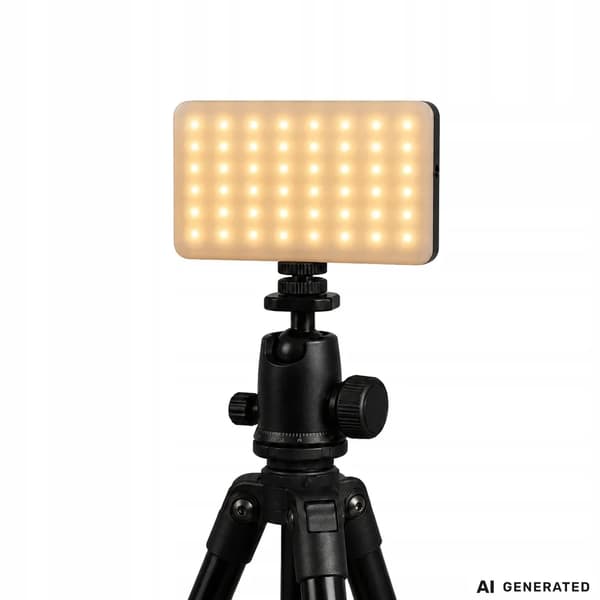Mini RGB-W LED Video Lys 138 LED 2700-6500K til Foto