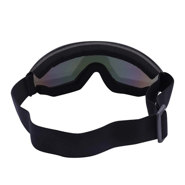 Skidglasögon Silver Spegelglas Mirro Goggles MC MX UV-Skydd silver