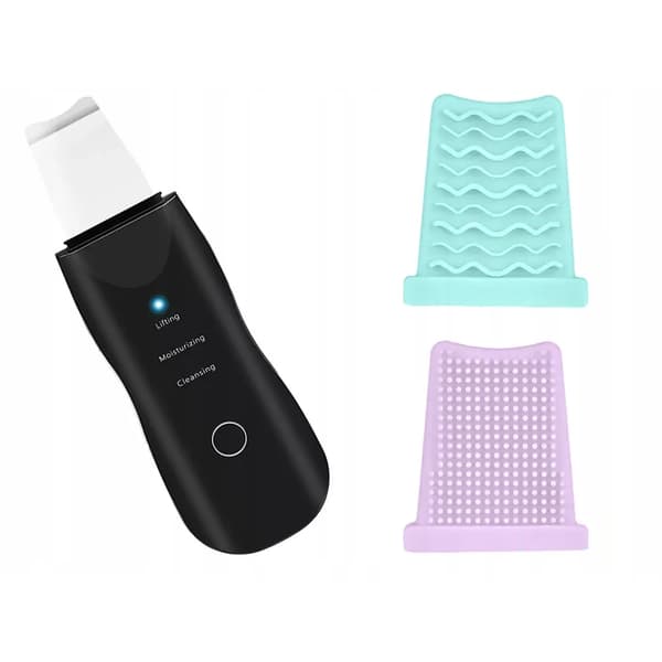 Ultralydrengjøring for ansikt – kavitationspeeling med 3 moduser og USB