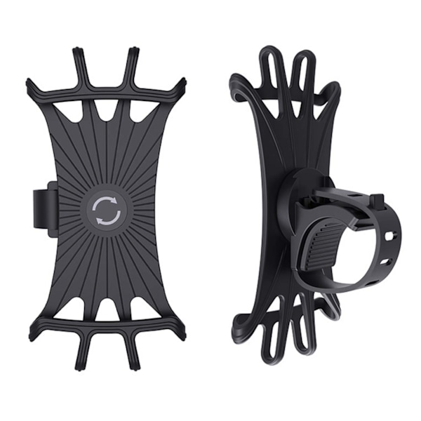 Universal Mobile Holder Bicycle Bicycle Control Holder for Mobile svart