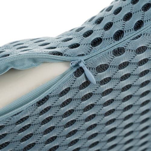 Ortopædisk lændepude i Memory Foam | Ergonomisk lændepude blå