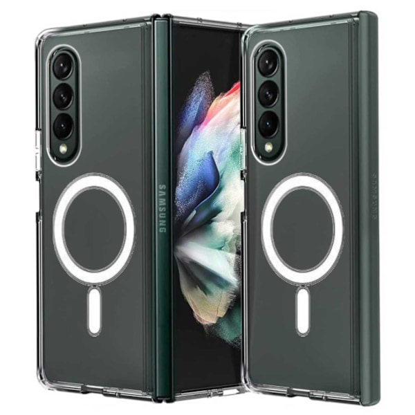 Galaxy Z Fold 4 Magsafe Mobilskal Genomskinligt transparent