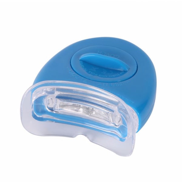 Valkoinen valon LED -hammas valkaisu valkoisemmille hampaisille sininen