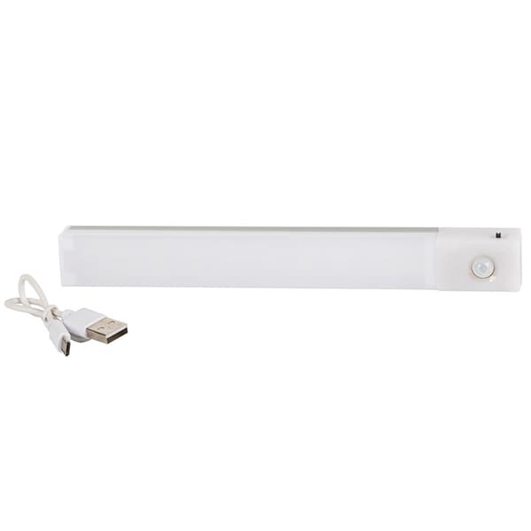 Trådløs LED-lampe med bevægelsessensor og magnetisk montering hvid