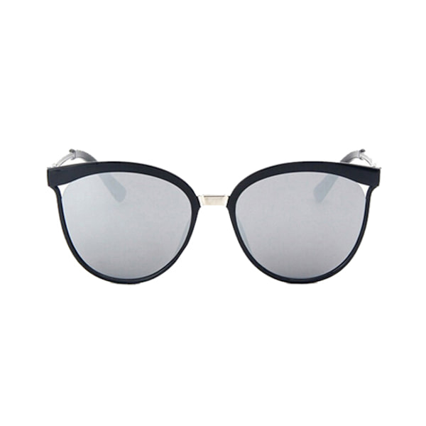 Retro solbriller Black Mirror Glass + Senile String svart