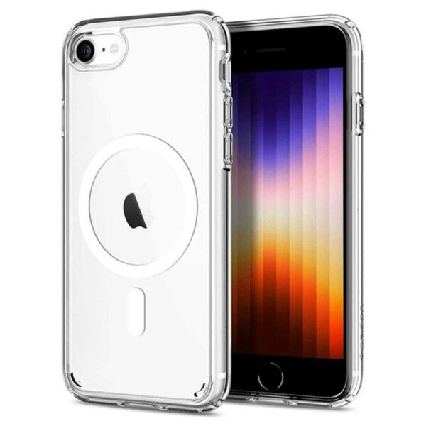 iPhone 7/8/Katso Magsafe Mobile Shell Transparent läpinäkyvä