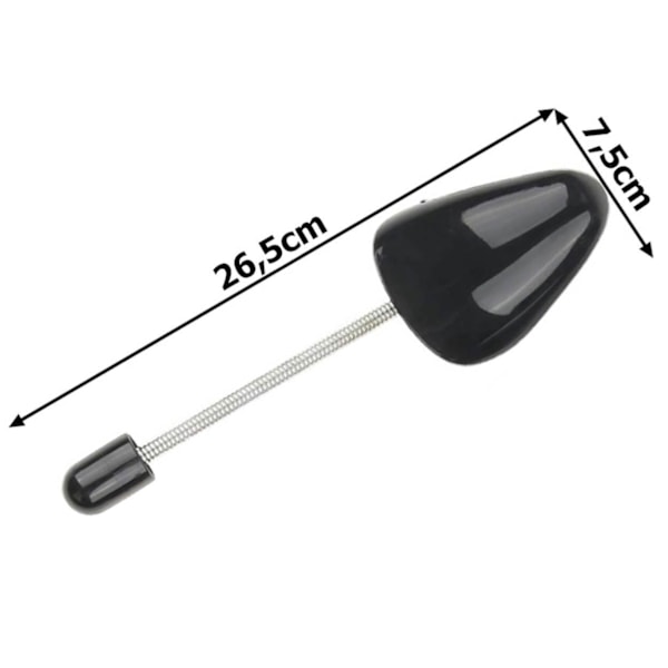 2-Pack Shoe Båre | Skoblokker 37-42 svart