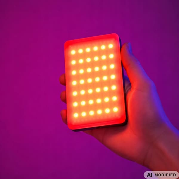 Mini RGB-W LED-videovalo 138 LED 2700-6500K valokuvaa varten