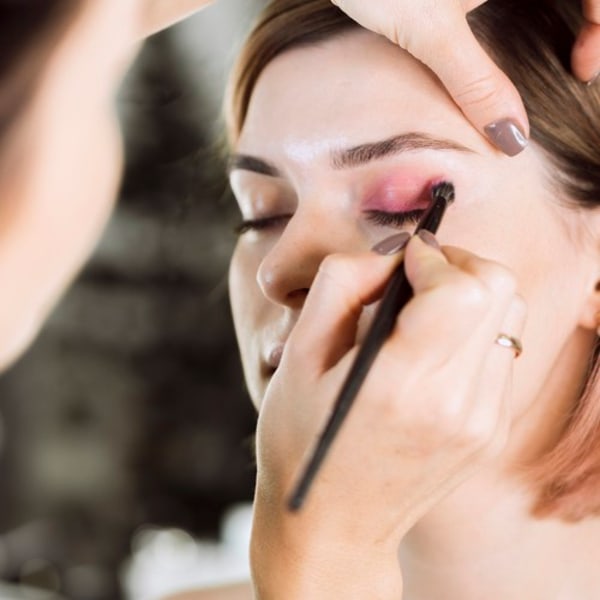 20-pak makeup børster sort