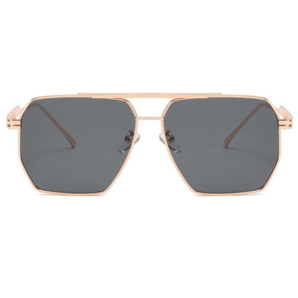 Moderna Pilot Aviator Solglasögon Guld guld