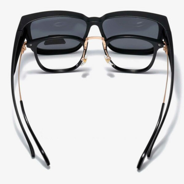 Suncover's solbriller uden for briller polariseret sort sort 6ec8 | Sort |  Fyndiq