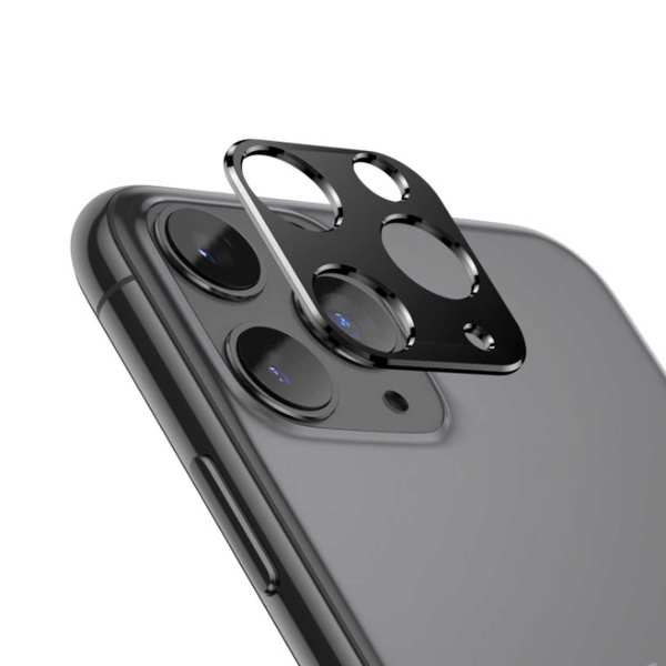 iPhone 11 Pro/Pro Max Linsskydd Skydd för Kameralins Svart svart