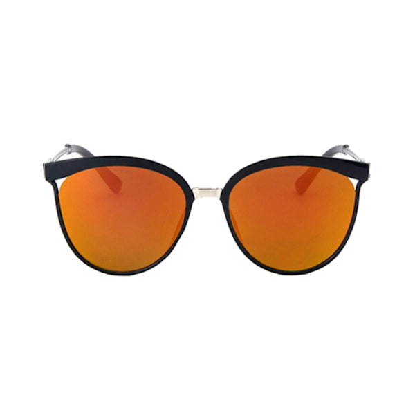 Retro solbriller sort orange glas sort