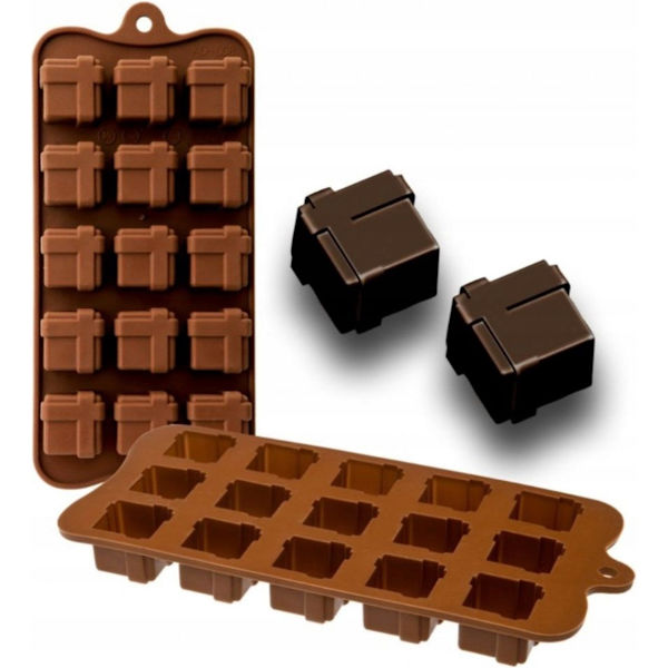 Silikon Choklad- och Pralinform 15 Bitar