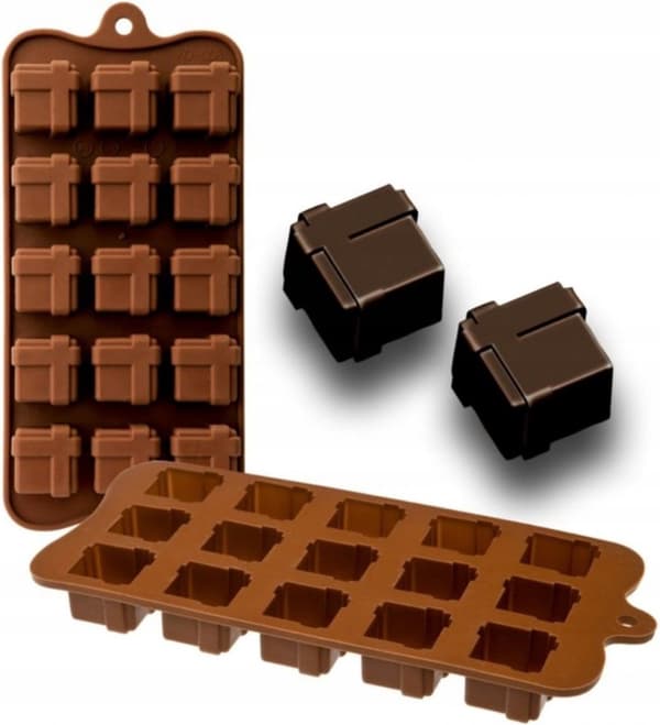 Silikon Chokolade- og Pralinform 15 Biter