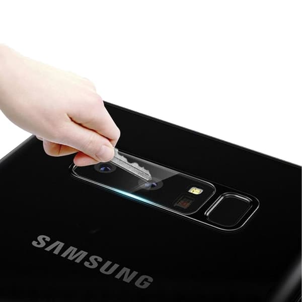2-Pack Galaxy Note 8 Suojaus kamera Linse Protection Cameral Line läpinäkyvä