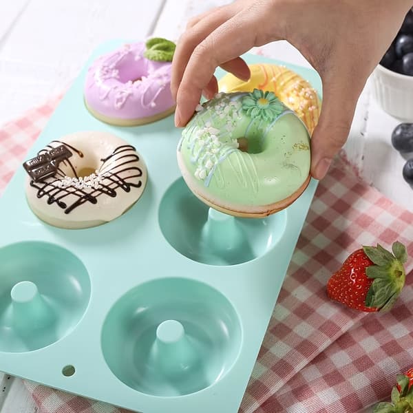 Silikon Bakeform for Donuts og Bagels