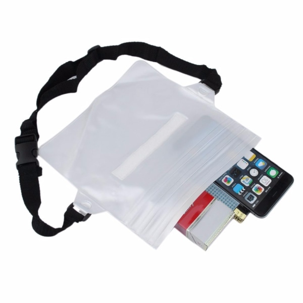 Vandtæt taske til mobiltelefon Universal Mobile Bag gennemsigtig
