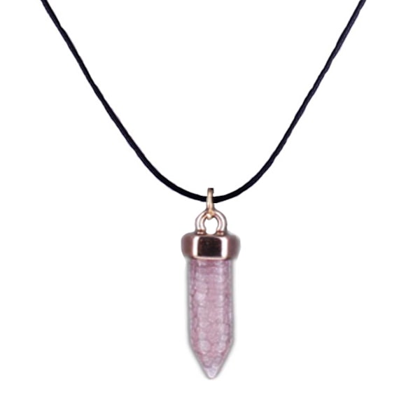 Halsband med Energisten Resin Quarts Rosa Fluorit rosa