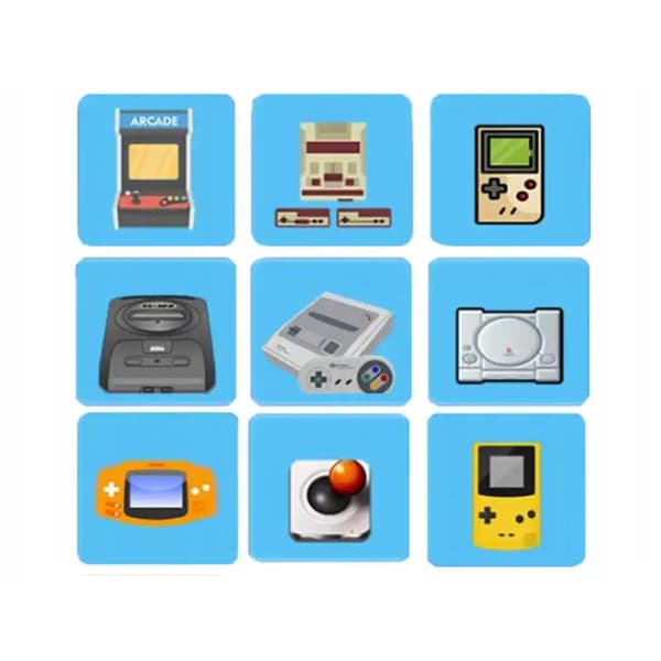 Retro spillekonsol til TV – 20.000 spil, 2 trådløse controllere, HDMI & 64 GB