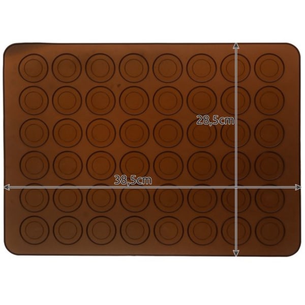 Silikonbakeform for macarons