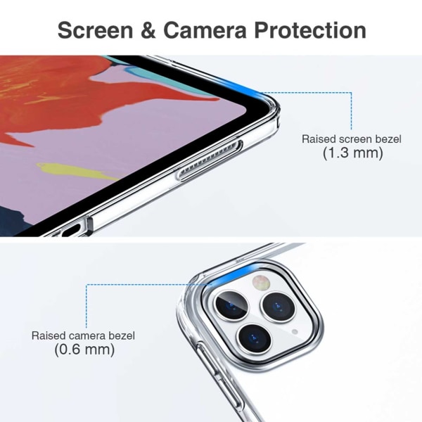Läpinäkyvä TPU Shell iPad Pro 12.9 "tapaus läpikuultava läpinäkyvä