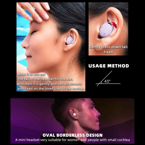 C9 Pro Wireless Bluetooth -kuulokkeet TWS 5.3 Valkoinen valkoinen