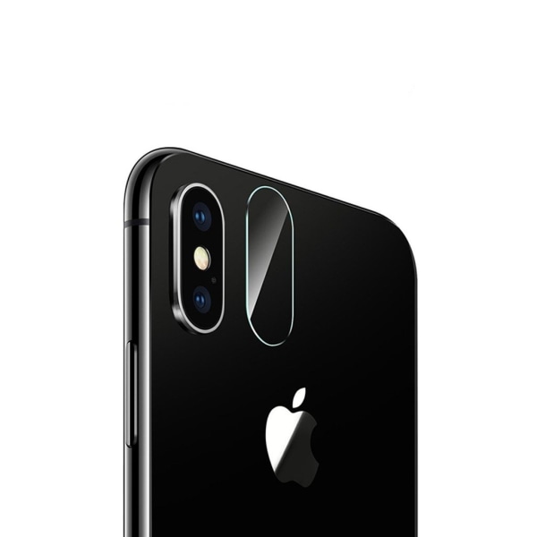 2-pack iPhone XS MAX Beskyttelse til kamera objektivbeskyttelse kameraobjektiv gennemsigtig