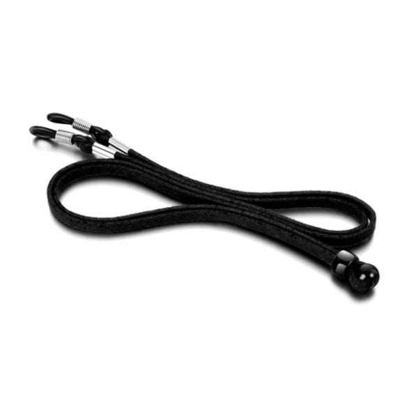 Senil String Brilklasset briller ledningshalsestrop til briller - sort sort