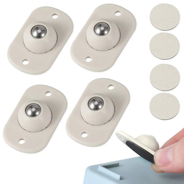 Självhäftande Möbelhjul för Köksapparater 4-Pack