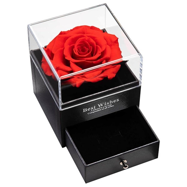 Gaveæske til smykker med Eternal Rose sort