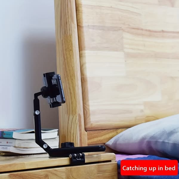 Multifunksjonell holder for mobiltelefon med 360° rotasjon – for solskjerming, bord