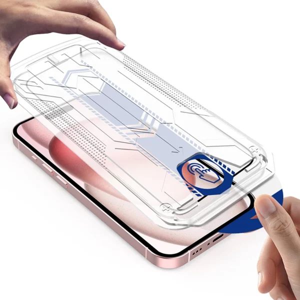 Nem installation iPhone 13 Pro Max Screen Protector HD tempereret glas gennemsigtig