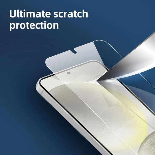 Galaxy S23 Plus Skjermbeskyttelse Herdet glass 2.5D HD Transparent