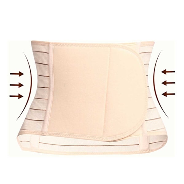 Synnytyksen jälkeinen tukivyö - raskausvyöhyke yhden kokoinen beige one size
