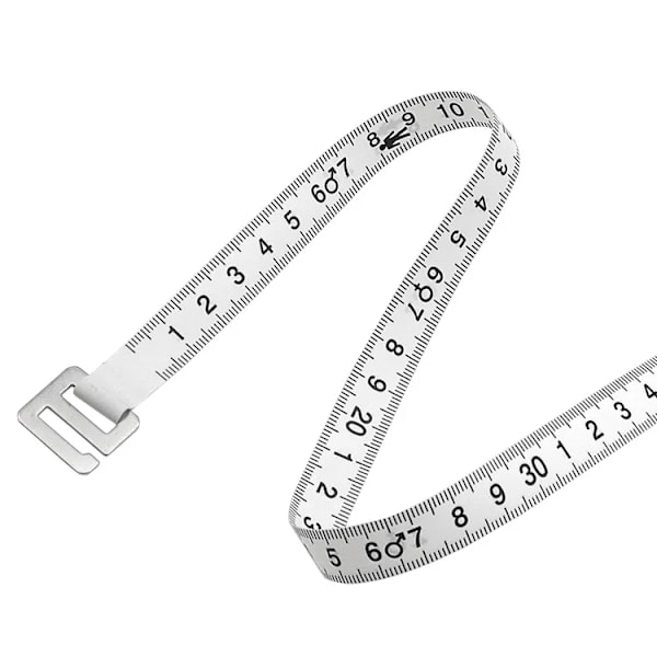 BMI Måttband Kalkylator vit