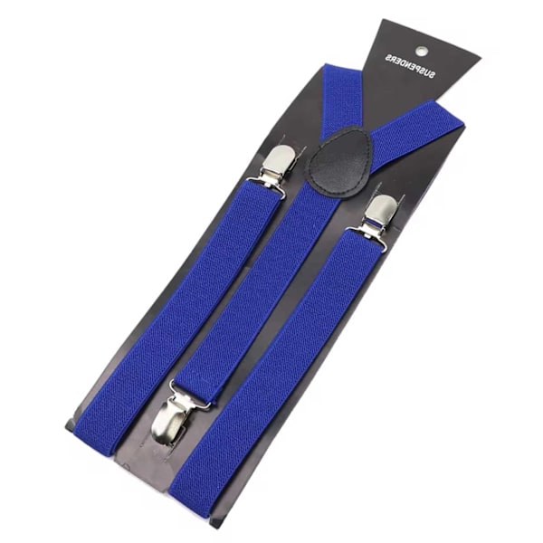 Seler Slim med Clips 2,5 cm Blå blå
