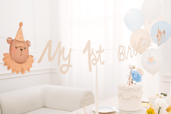 Banner Min 1st Fødselsdag Baby 1 stk