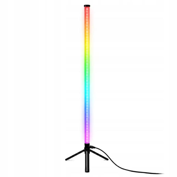 RGB LED Hjørnelampe 114cm Gulvlampe til Soveværelse med ca