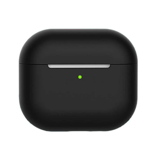 AirPods 3 Case Fodral Stötsäkert Skyddsfodral Silikon Svart svart