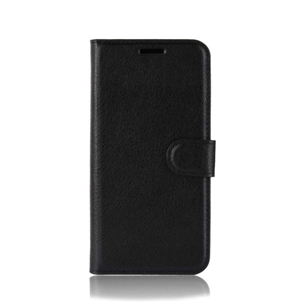 Samsung Galaxy S10E lompakko kotelon musta nahkakotelo musta