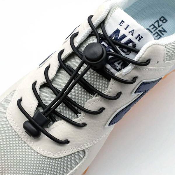 Elastiska Skosnören (Inklusive Dragsko) - No Tie Shoelaces - Neon Gul gul