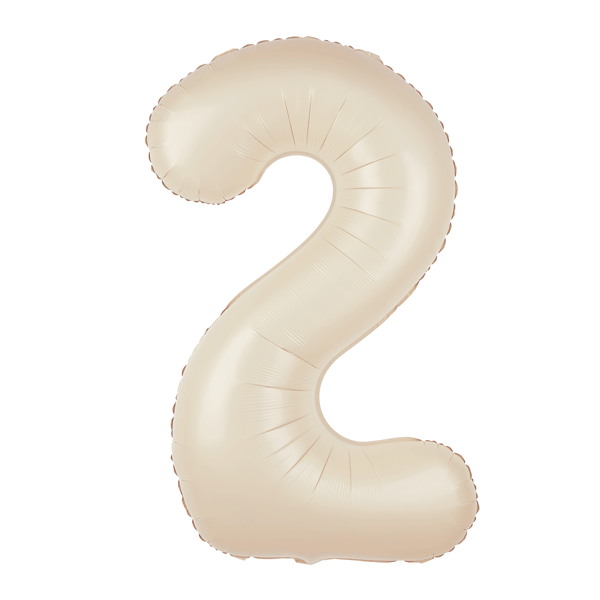 Folieballong Siffra 3 Kräm Beige 100 cm beige