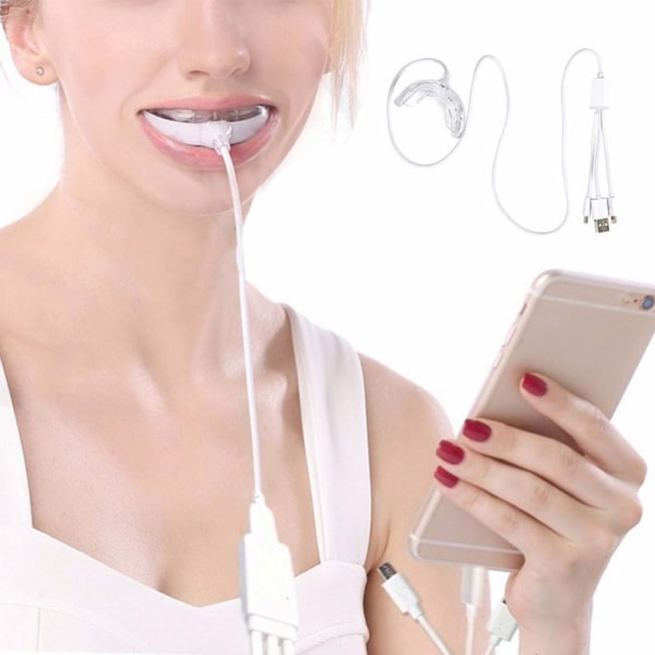 Tandblekning Cold LED Light för Vitare Tänder vit