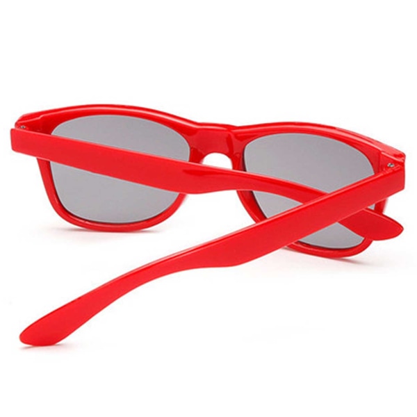 Små solbriller til børn - Wayfares Børns Solglasses - Rød rød